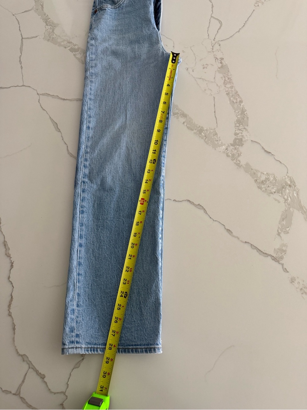 Levis Premium Ribcage Ankle Straight Jeans - Picture 9 of 9